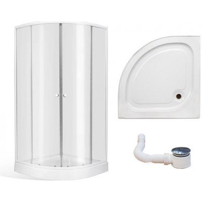 Roth Aviles Sprchový kout s vaničkou 800x800mm, 4000660 – Zboží Mobilmania