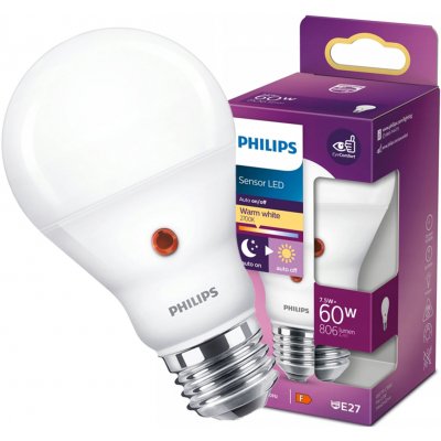 Philips LED žárovka D2D 60W A60 E27 WW FR ND SRT4 – Hledejceny.cz