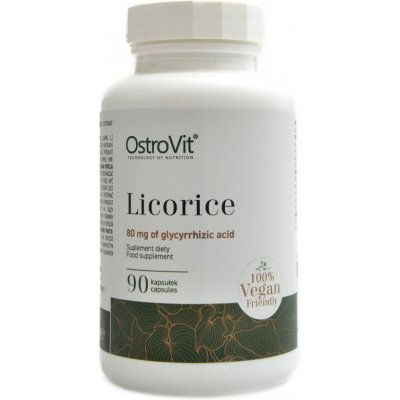 OstroVit Licorice vege 90 kapslí lékořice – Hledejceny.cz