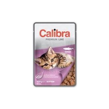 Calibra Premium Kitten Salmon 5 x 100 g