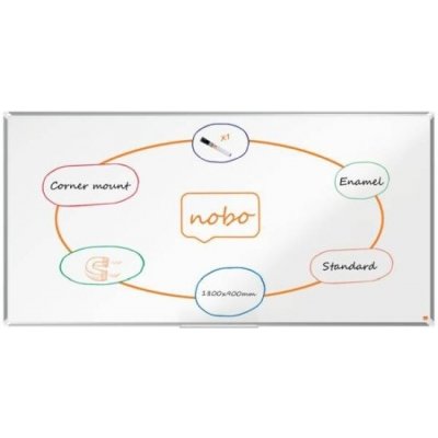 Nobo Premium Plus, 180 x 90 cm smaltovaná – Zboží Živě