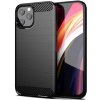 Pouzdro a kryt na mobilní telefon Apple Pouzdro Carbon Iphone 13 PRO MAX černé