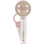 Suavinex klip na dudlík se stuhou Birdies růžová – Sleviste.cz