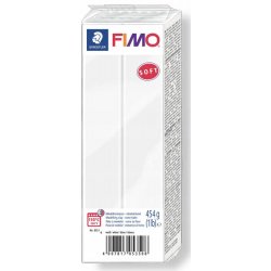 FIMO SOFT polymerová hmota 454 g bílá