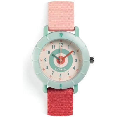 Djeco Ticlock Pink target – Zboží Mobilmania