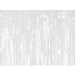 PartyDeco Párty závěs bílý, 100 x 200 cm – Zbozi.Blesk.cz