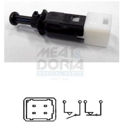 Spínač brzdového světla MEAT & DORIA 35033 – Hledejceny.cz