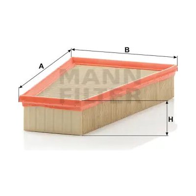 MANN FILTER Vzduchový filtr C 27 124 – Hledejceny.cz
