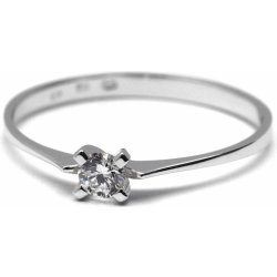 Klenoty Budín Luxusní diamantový zásnubní prsten s diamantem libovolná J 28230 17