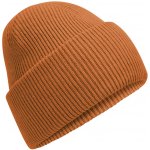 Beechfield čepice se širokou manžetou Beanie hnědá-oranžová – Hledejceny.cz
