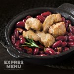 EXPRES MENU vepřové maso s fazolemi 300 g – Zboží Mobilmania