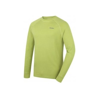 Husky merino mikina Aron M bright green