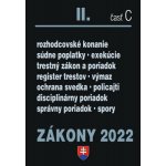 Zákony 2022 II/C - Trestné právo, Exekučný poriadok, Správne právo – Zboží Mobilmania