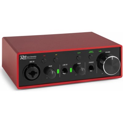 Power Dynamics PDX11 USB audio interface solo – Sleviste.cz