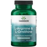 Swanson L-Arginine a L-Ornithine 100 kapslí – Hledejceny.cz