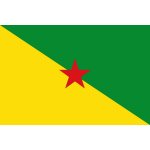 Francouzská Guyana vlajka - 60 x 90 cm - tunel, karabina – Hledejceny.cz