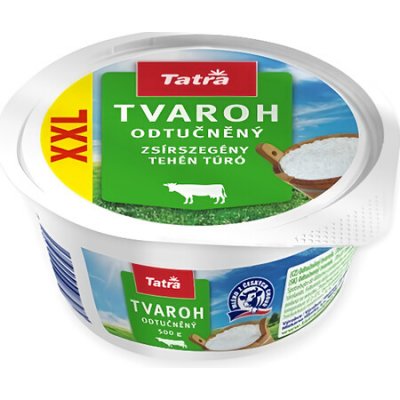 Tatra Tvaroh odtučněný 500 g – Zboží Dáma