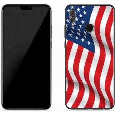 mmCase Gelové Honor 8X - USA vlajka – Zboží Živě