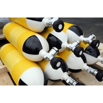 DRÄGER tlaková kompozitní lahev s ventilem EFV 6,8 l /300 bar – Hledejceny.cz