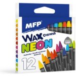 MFP voskovky fluo 12 barev trojhranné – Zboží Mobilmania