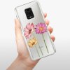 Pouzdro a kryt na mobilní telefon Xiaomi Pouzdro iSaprio - Three Flowers - Xiaomi Redmi Note 9 Pro / Note 9S