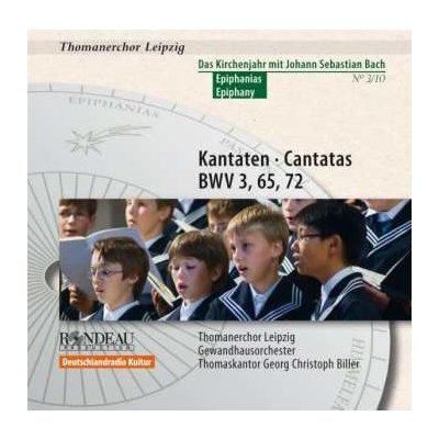 Johann Sebastian Bach - Kantaten (Cantatas) BWV 3, 65, 72 CD – Hledejceny.cz