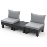 Keter Elements balkónový modulární set grafitový 257362 – Zbozi.Blesk.cz