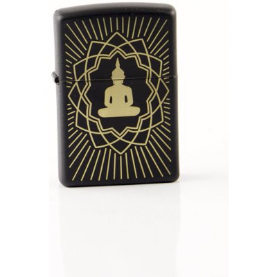 Zippo schwarz gelasertcBudhac – Hledejceny.cz