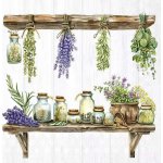 Ambiente Europe BV Ubrousek 33x33cm Bylinková kuchyně – Zboží Dáma