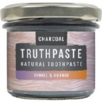 Truthpaste Charcoal přírodní minerální s aktivním uhlím fenykl a pomeranč 100 ml – Hledejceny.cz