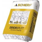 Kamenná drť mramorová 16-32 mm oblačná bílá balení 25 kg – Zboží Dáma