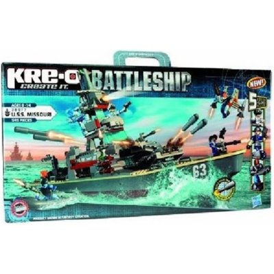 Hasbro KRE-O Battleship bojová loď USS Missouri – Zbozi.Blesk.cz