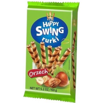 Flis Happy Swings trubičky s ořechovou náplní 150 g – Zboží Dáma