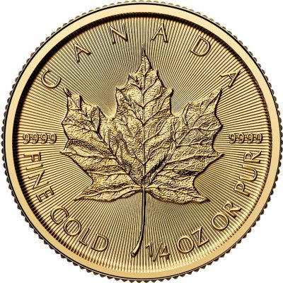 Royal Canadian Mint Zlatá mince Maple Leaf 2026 1/4 oz – Hledejceny.cz