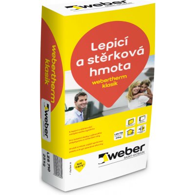 WEBER Therm klasik lepicí a stěrková hmota 25 kg – Zboží Mobilmania