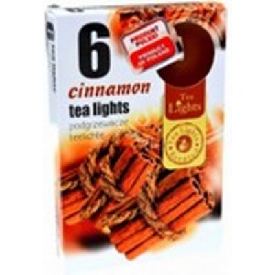 Admit Tea Lights Cinnamon 6 ks