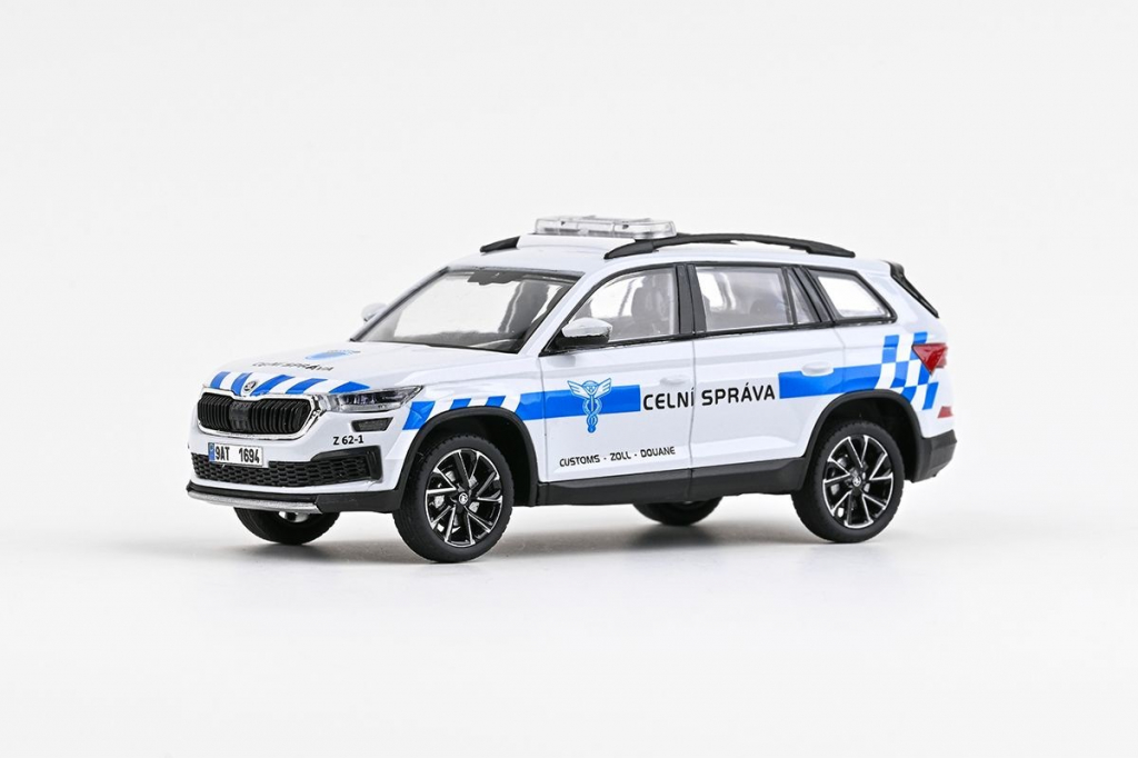 Abrex Škoda Kodiaq FL 2021 Celní Správa 1:43