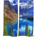 IMPAR Závěsy Rybník (Rozměr : 140x250, Materiál: Interlock) – Hledejceny.cz