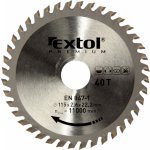 EXTOL PREMIUM Kotouč pilový s SK plátky, O 115x2,2x22,2mm, 40T (8803203) – Hledejceny.cz