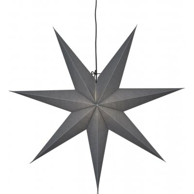 Star Trading Závěsná svítící hvězda výška 70 cm Ozen - šedá – Hledejceny.cz