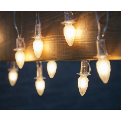 Světelný řetěz Šiška 20 LED žárovek Filament čirý kabel základní – Hledejceny.cz