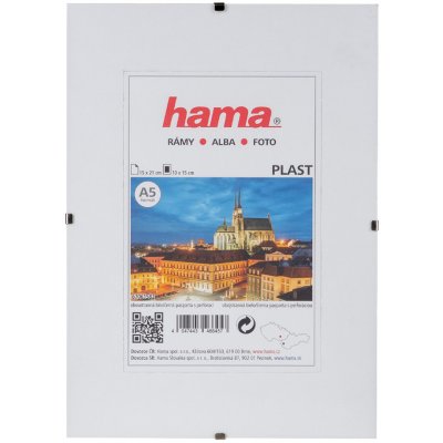 Hama Clip-Fix, plastové sklo, 15x21 cm – Sleviste.cz