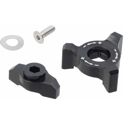 PSYCHIC šroub nastavení zadního tlumiče KTM SX / XC / XC-F / SX-F / XC-F 125 / 250 / 350 / 450 '23-'24, EXC / XC-W EXC-F / SMR 150 / 250 / 300 / 350 / 450 / 500 '24 barva černá – Sleviste.cz