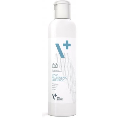 VetExpert HYPOALLERGENIC SHAMPOO 250 ml speciální šampon pro psy a kočky s citlivou kůží – Zboží Mobilmania