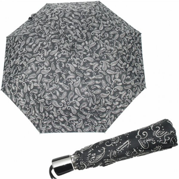 Doppler mini fiber deštník dámský skládací černo bílý od 630 Kč - Heureka.cz