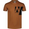 Pánské Tričko Nordblanc Ethos pánské bavlněné tričko hnědé
