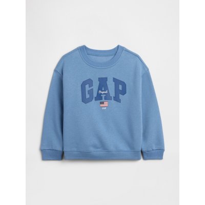 GAP Baby mikina s logem Modrá Modrá – Hledejceny.cz