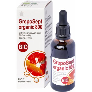 Ovonex GrepoSept ORGANIC 800 kapky z výtažku grepových jader 50 ml