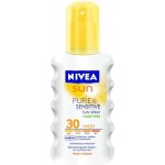 Nivea Sun Pure & Sensitive spray SPF30 200 ml – Zboží Mobilmania