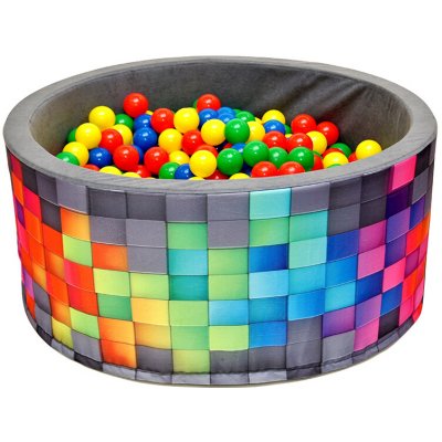 Aga Suchý bazén 90 x 40 cm s míčky 631 – Zboží Dáma